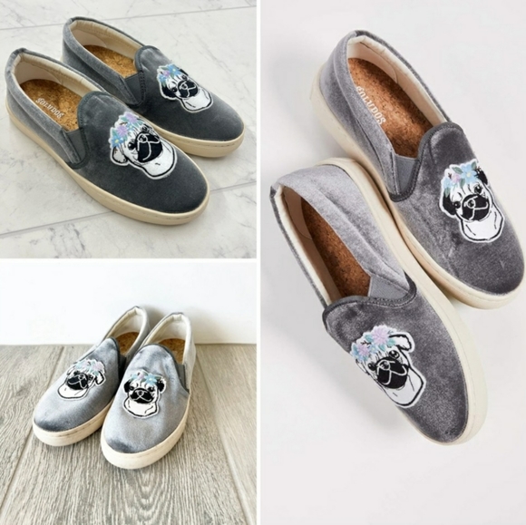 Soludos Shoes Soludos Pug With Flowers Gray New Poshmark
